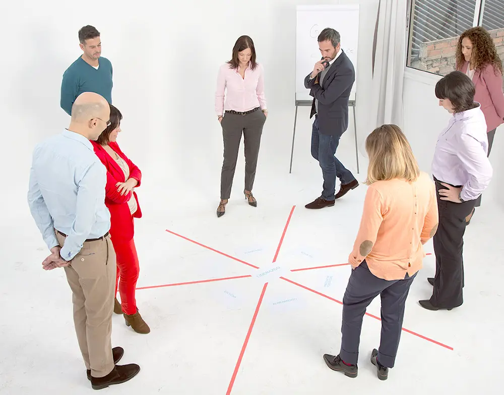 Sesión de Coaching del equipo
