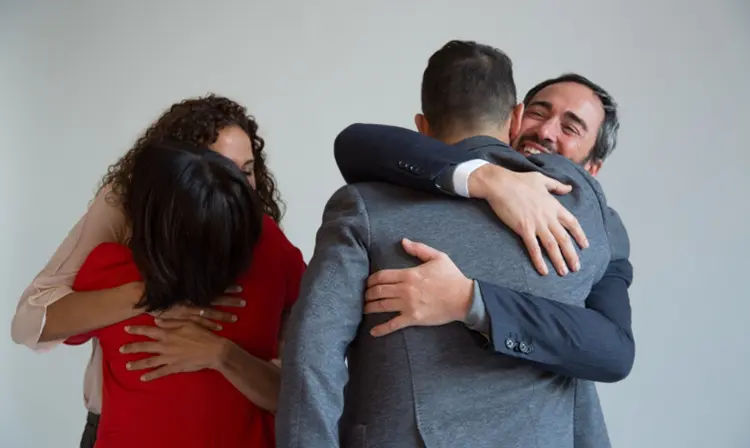 Fin de un ejercicio de un equipo de una empresa