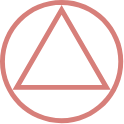 Pictograma de un triangulo